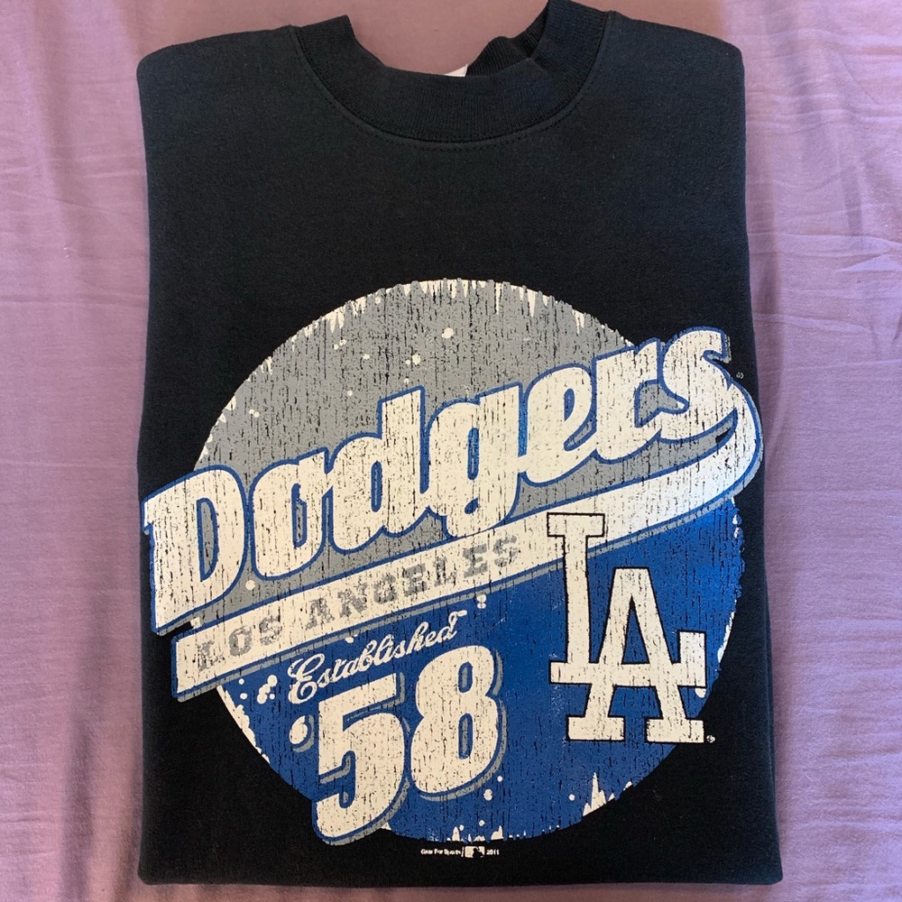 LA Dodgers crew neck sweatshirt